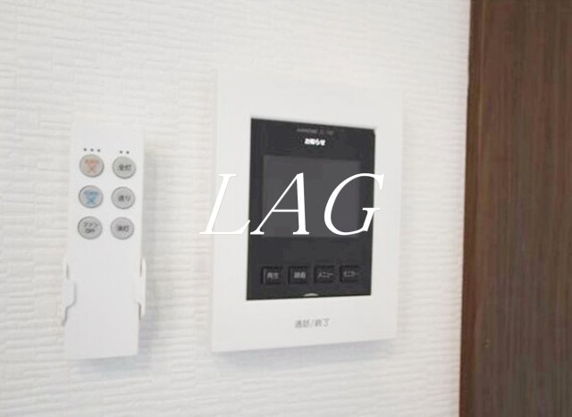 セキュリティ　モニター付きインターホンです。