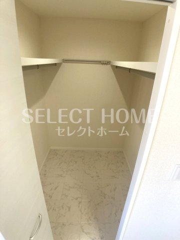 収納　収納スペース豊富です 同型タイプ