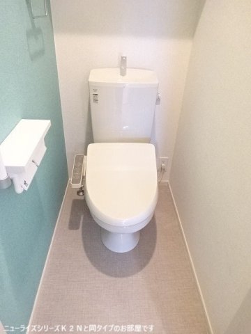 トイレ　ゆったりとした空間のトイレです