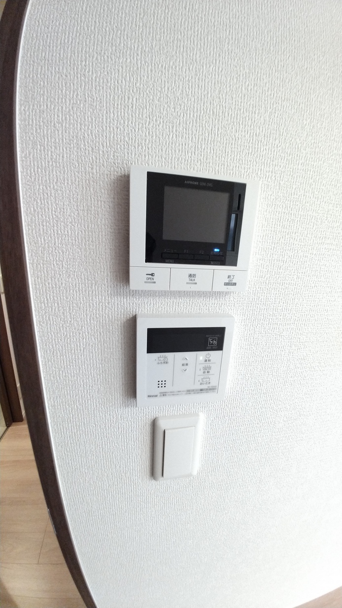 セキュリティ　TVモニターホン、オートロック解除