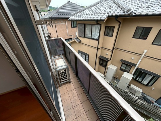 バルコニー　※別部屋の写真です
