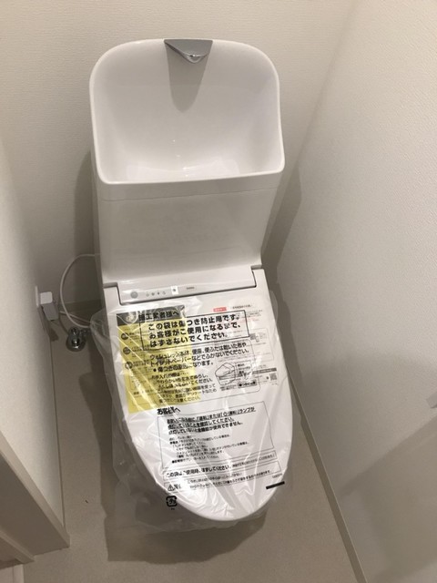 トイレ　【トイレ】新築時の写真