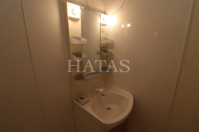 洗面設備　同物件別部屋です。