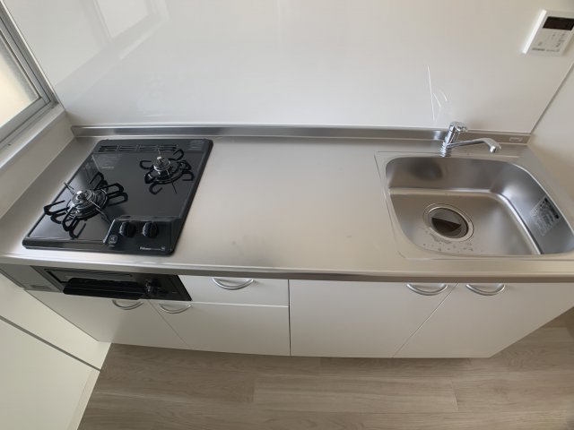 キッチン　２口ガスコンロのキッチンです♪
