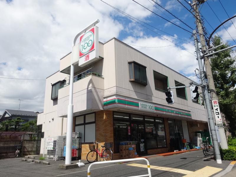 コンビニ　ローソンストア100 LS足立栗原店（コンビニ）まで228m