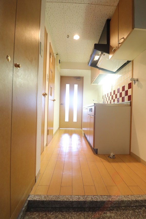 玄関　写真は別号室です。現況優先になります。