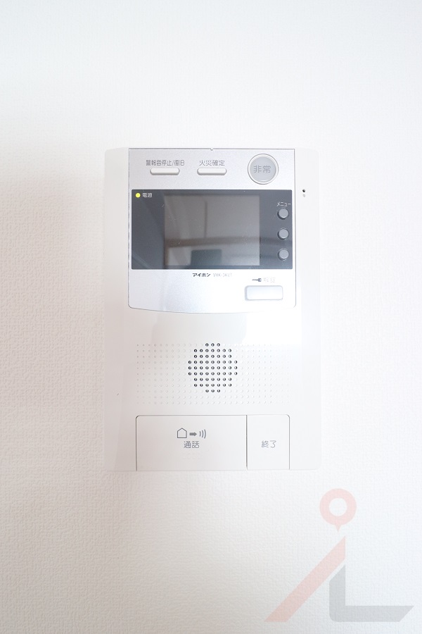 セキュリティ　写真は別号室です。現況優先になります。