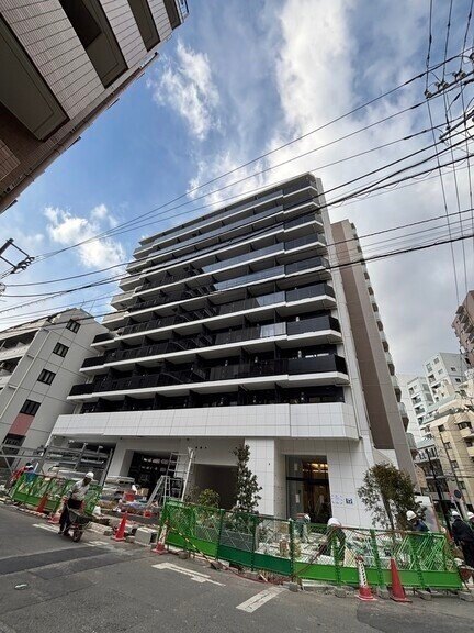 建物外観　外観タイル張りです