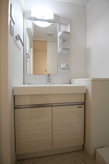 洗面設備　同物件別号室のものです。