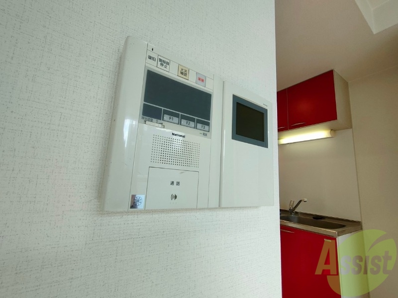 セキュリティ　インターホンで来客確認ができます。色々な機能が付いています。