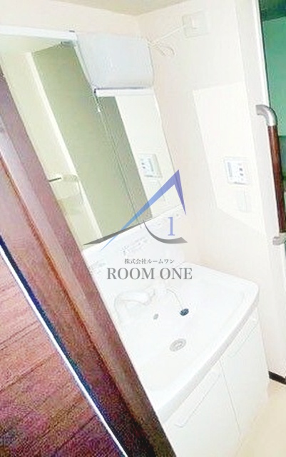 洗面設備　洗面台です。