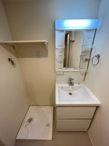 洗面設備　同シリーズ物件のモデルルーム写真になります※見学予約受付中♪