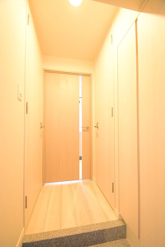 玄関　明るい玄関です