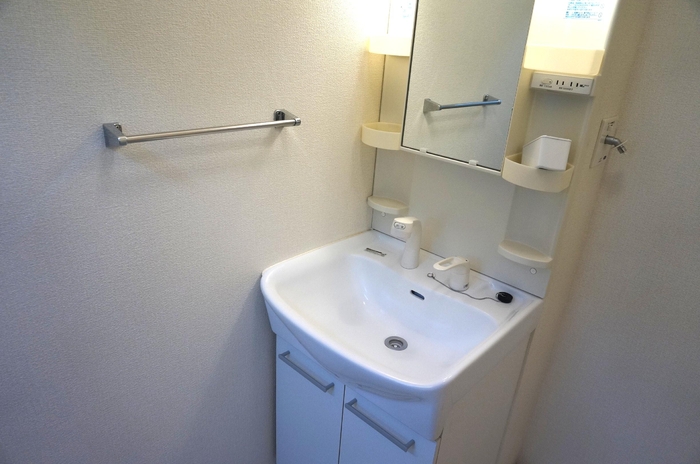 洗面設備　脱衣所、洗濯機置き場