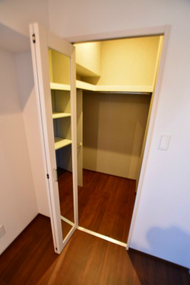収納　ウォークインクローゼット