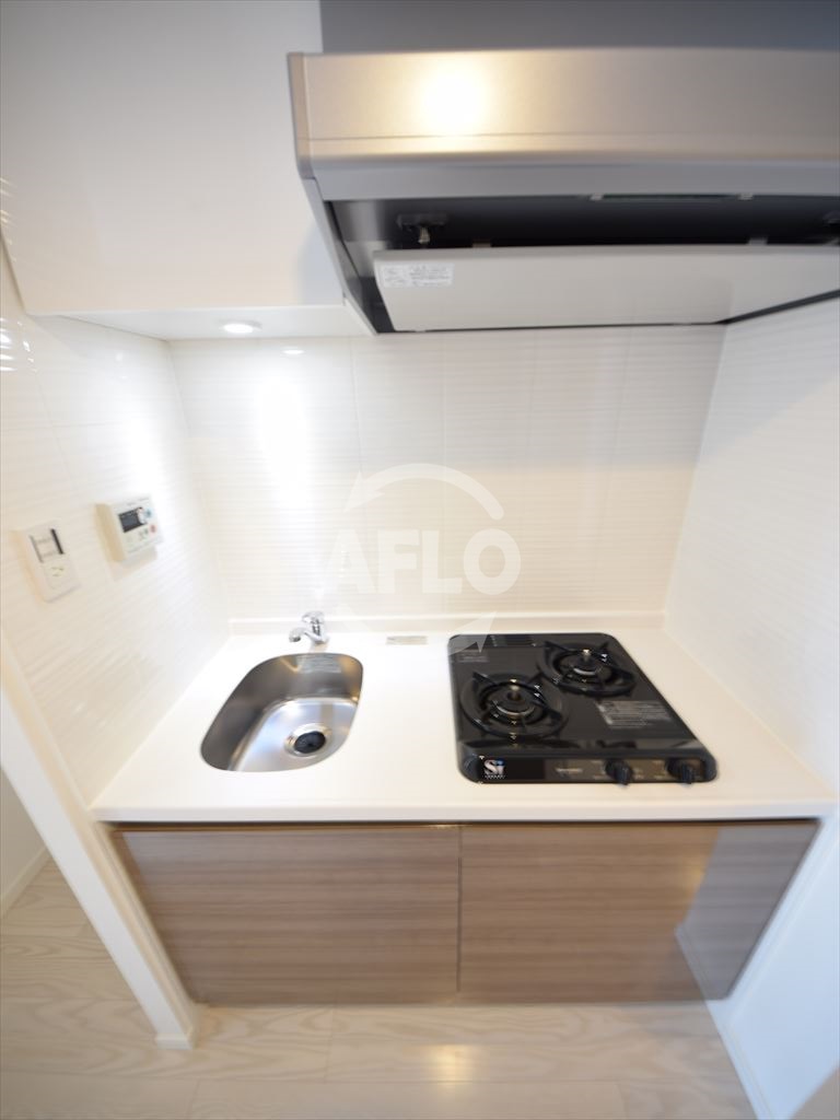 キッチン　ルーエ本町　2口ガスシステムキッチン