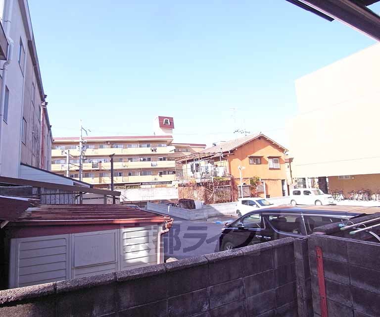 眺望　住宅街です！
