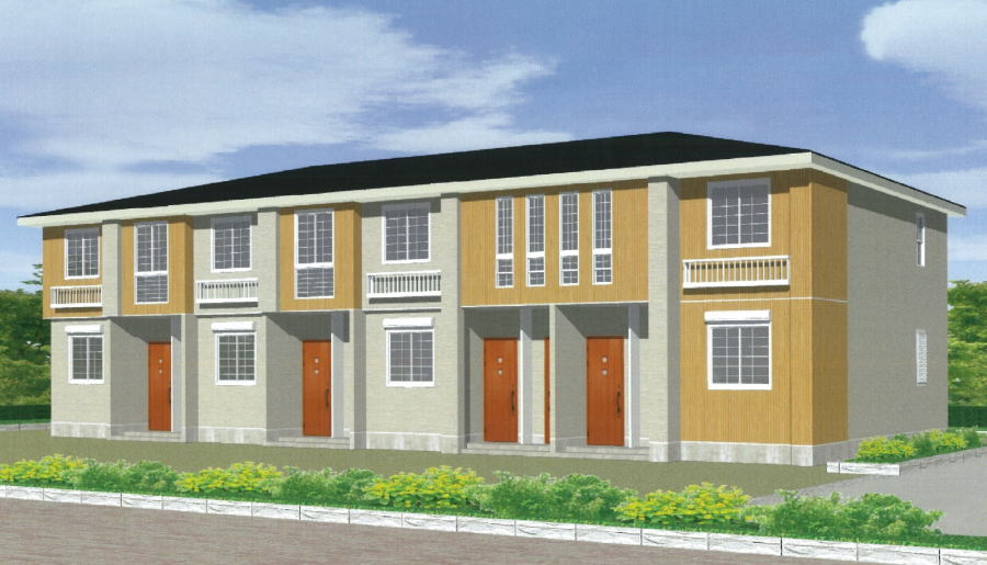 建物外観　完成イメージ図