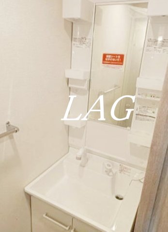 洗面設備　洗面台です。