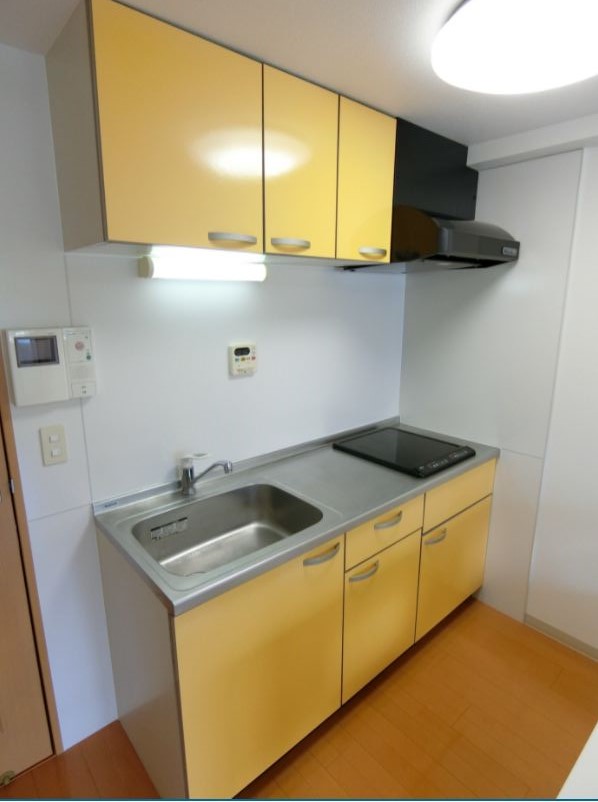 キッチン　※モデルルームとなります。家具家電はつきません。