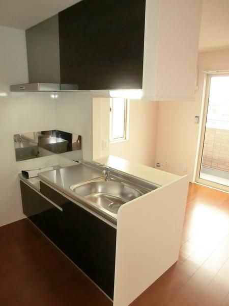 キッチン　カウンターキッチン　2口コンロ設置可