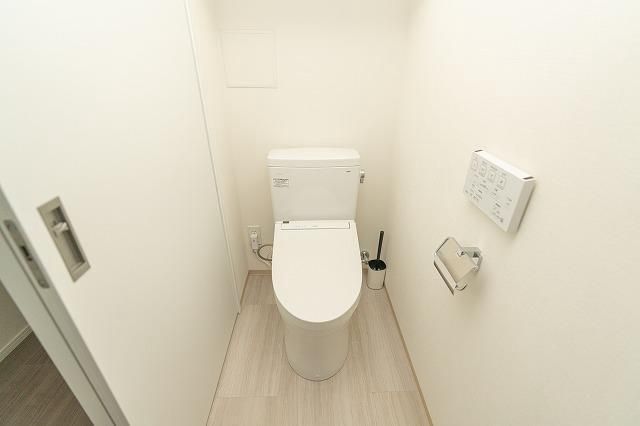 トイレ　ゆったりとした空間のトイレです
