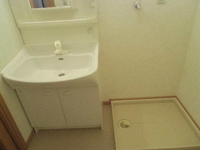洗面設備　他号室の写真になります。