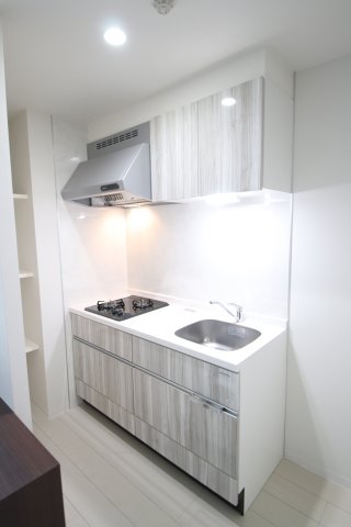 キッチン　コンパクトなキッチンで掃除もラクラク※同シリーズの写真です