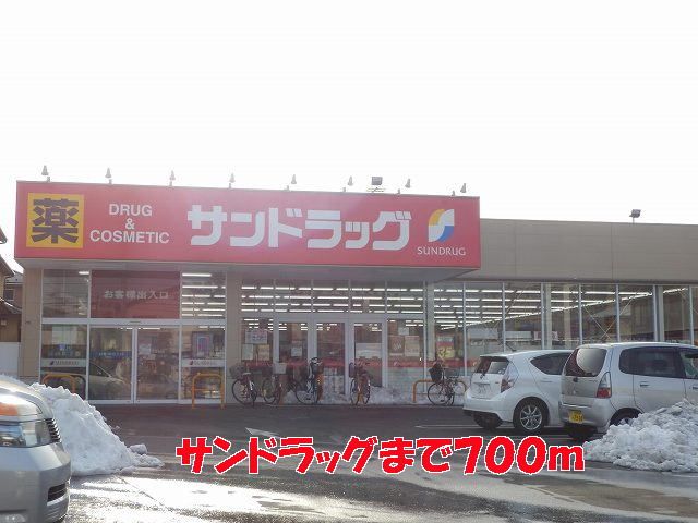 ドラックストア　サンドラッグ（ドラッグストア）まで700m