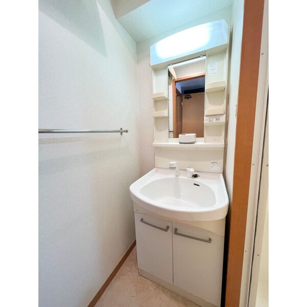 洗面設備　身支度はこちらで