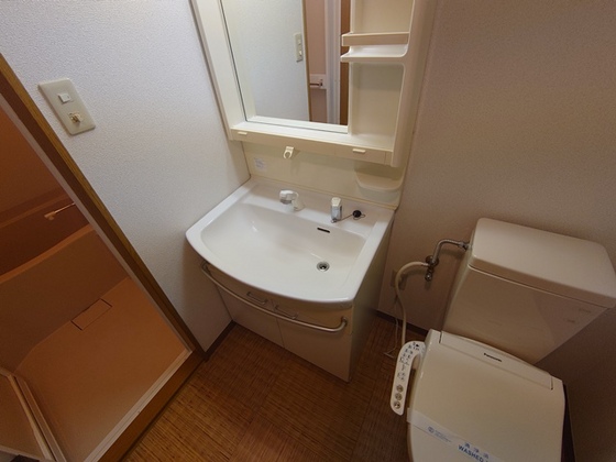 洗面設備　※別部屋の写真です