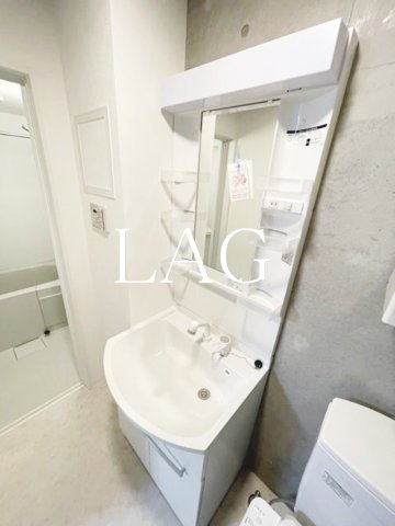 洗面設備　洗面台です。