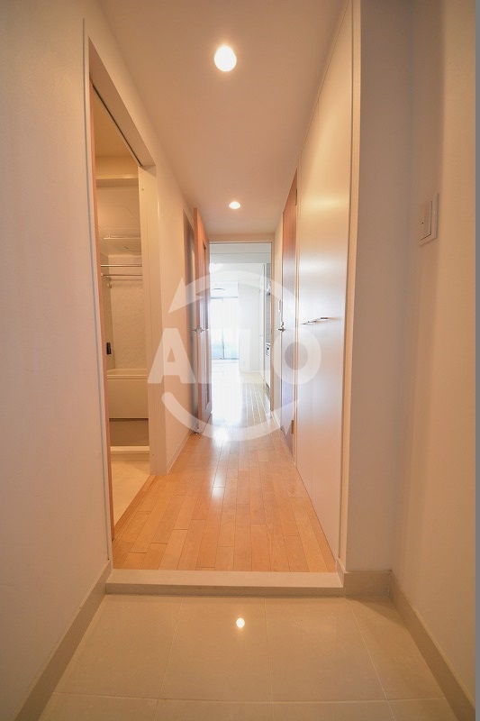 玄関　アーバネックス上町台　玄関