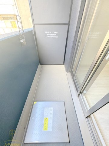 バルコニー　プレサンス四天王寺前夕陽ヶ丘ヴィリード