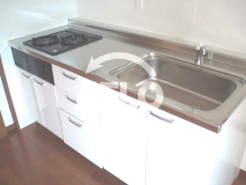 キッチン　アーバン長堀ビル　２口ガスコンロ