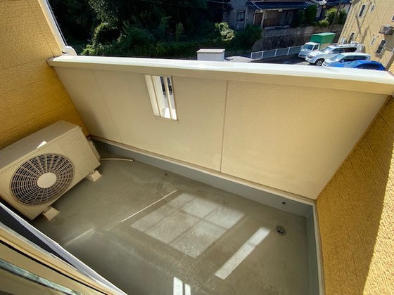 バルコニー　※別部屋の写真です