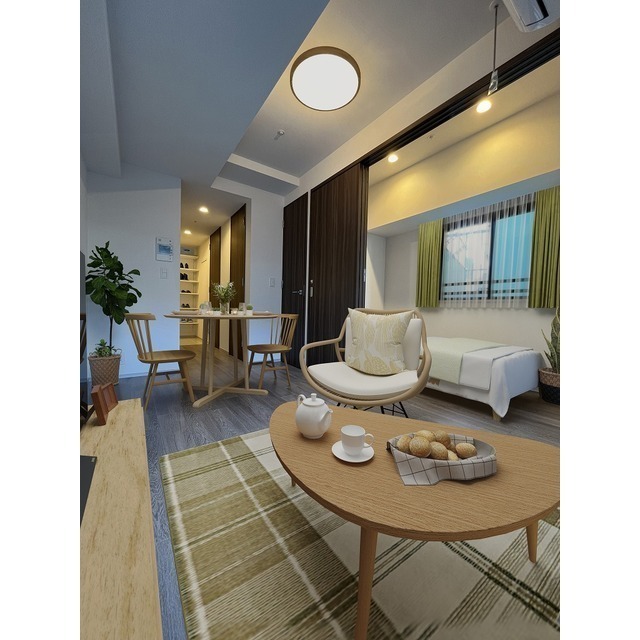 居室・リビング　※家具・調度品等はＣＧ加工です。実際の賃貸住居には含まれませ