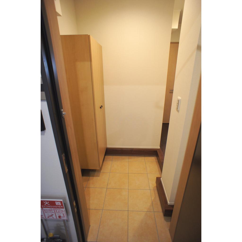 玄関　ゆったりとした玄関です