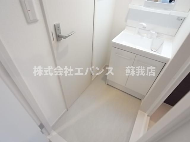 洗面設備　洗面所です