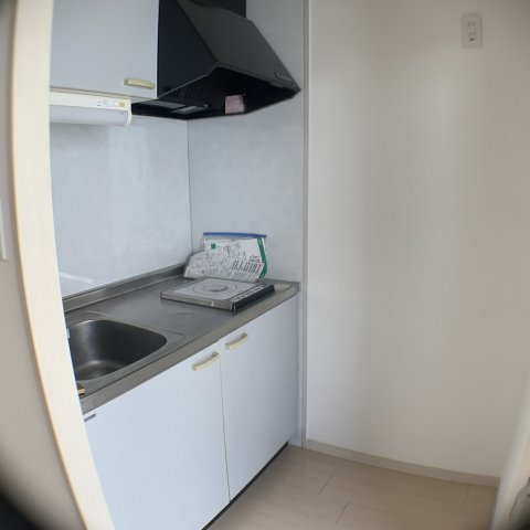 キッチン　収納があって便利なキッチンです♪