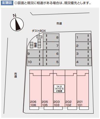 エントランス　敷地配置図