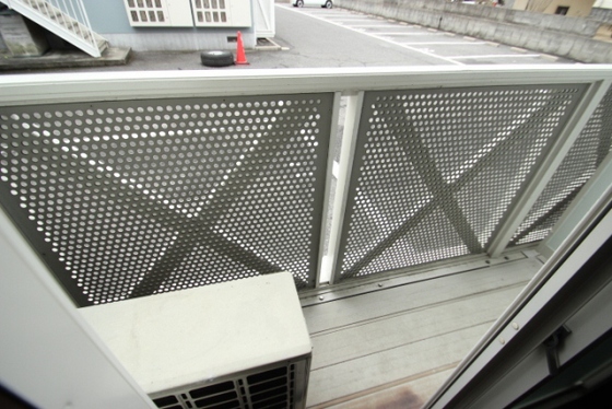 バルコニー　※別部屋の写真です