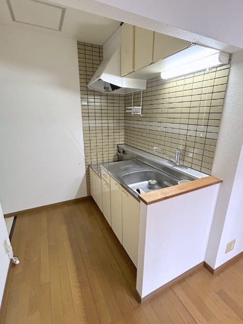 キッチン　※写真は別号室です。