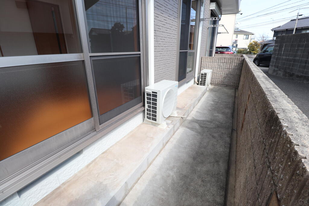 バルコニー　広々バルコニー♪