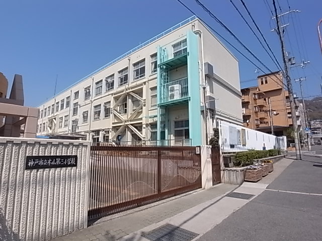 小学校　神戸市立本山第三小学校（小学校）まで313m