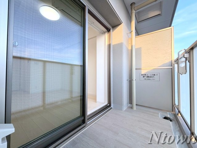 バルコニー　バルコニー付きです