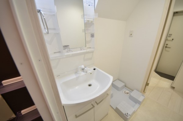 洗面設備　同施工参考写真となります