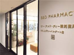 ドラックストア　B&D調剤薬局 ささしまグローバルゲート店（ドラッグストア）まで735m