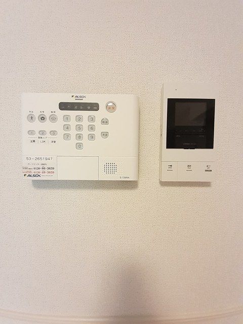 セキュリティ　モニター付インターホン・ホームセキュリティ