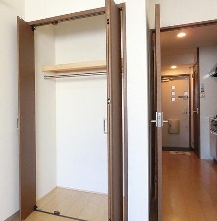 収納　クローゼット！